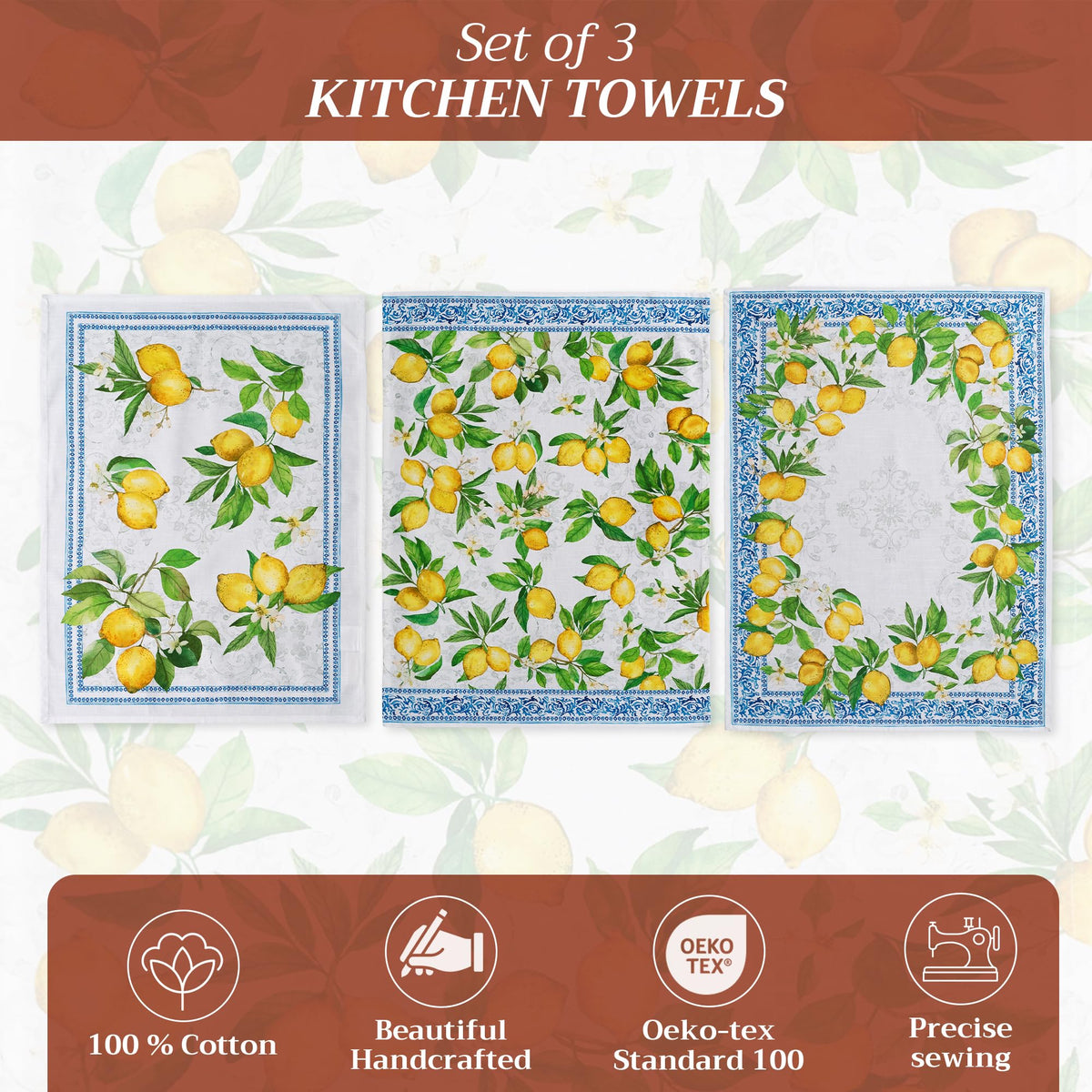 Cedrat Kitchen Towels