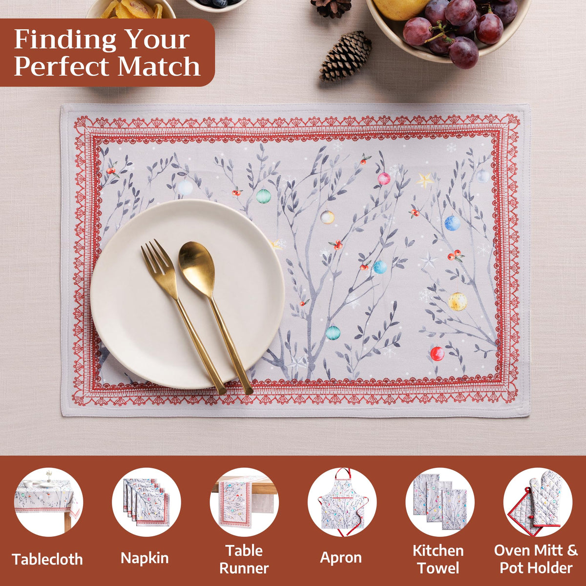 Fairy Christmas Placemats