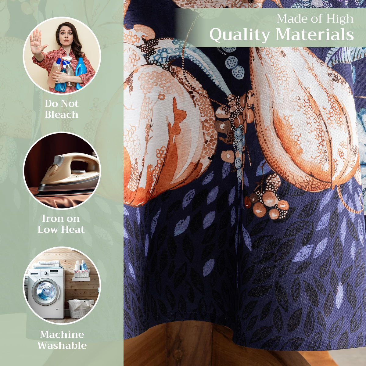 Pumpkin Blues Tablecloths
