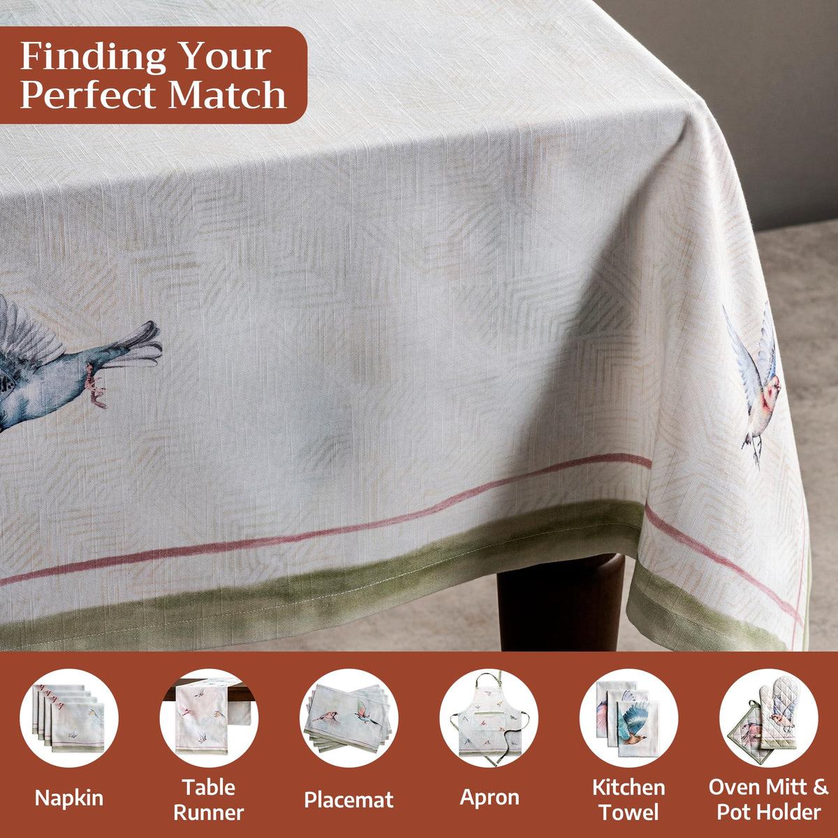 Flying Birds Tablecloths