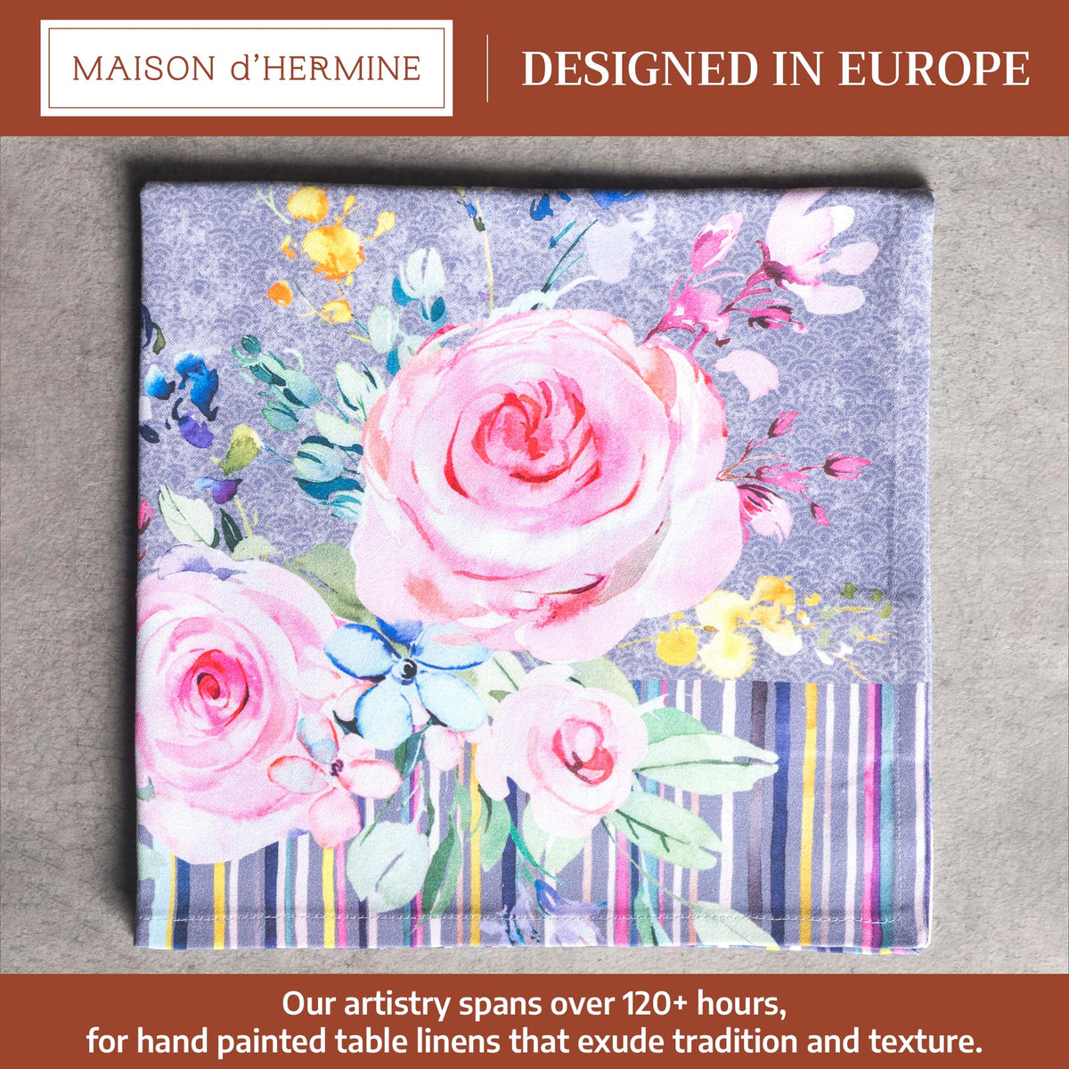Sweet Rose Lavender  Napkins