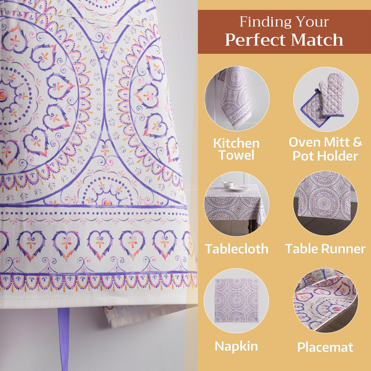 Mandala Apron