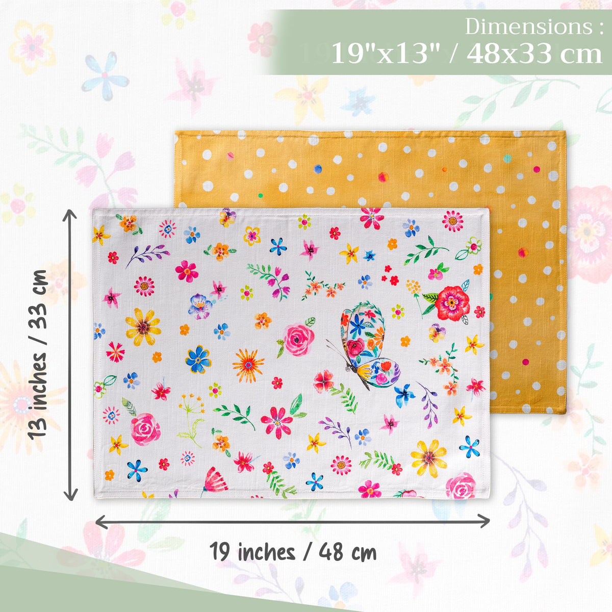 Happy Florals Placemats