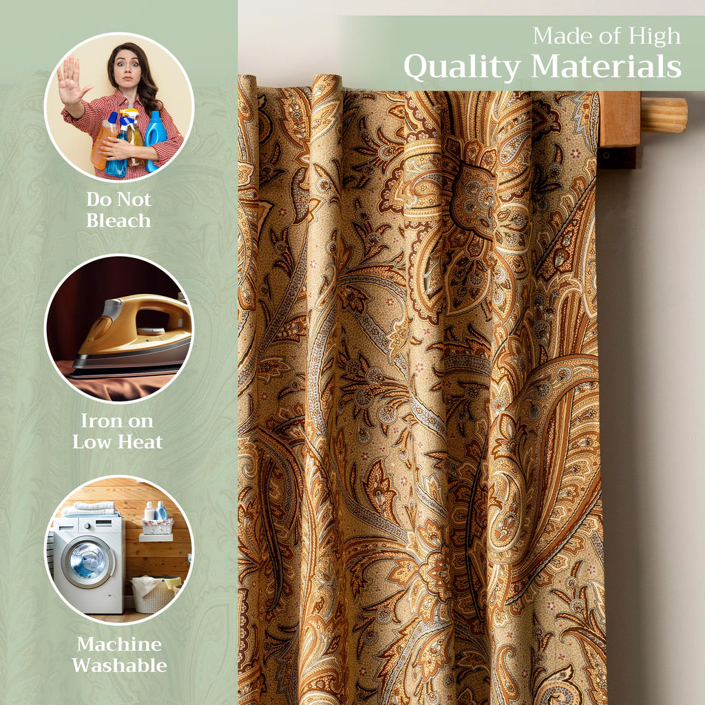 Kashmir Paisley Curtains