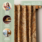 Kashmir Paisley Curtains