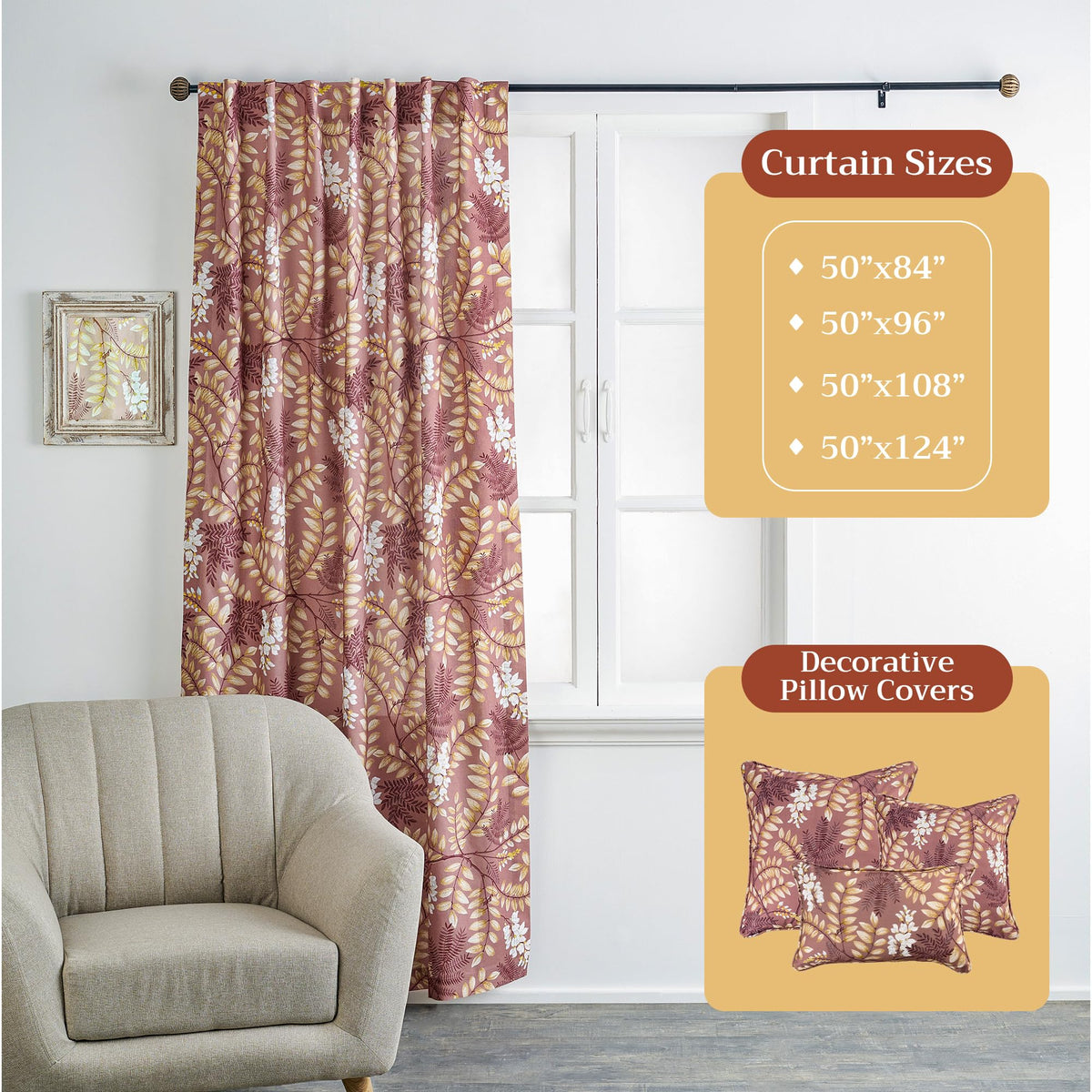 Feuillage Curtains
