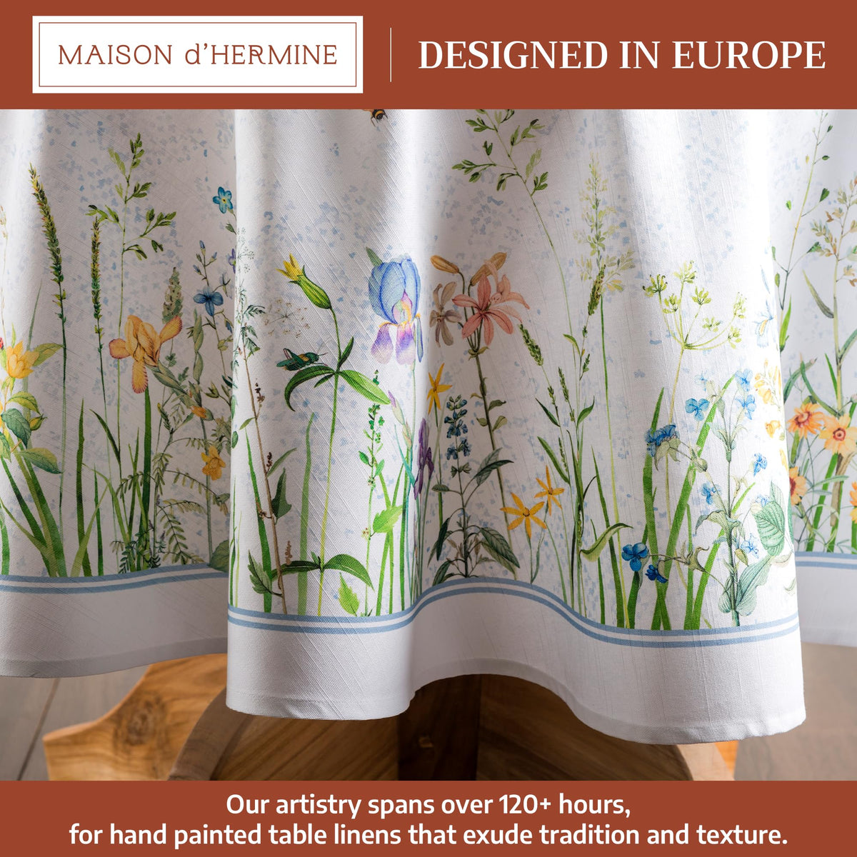 Fleurs De Mai Tablecloths