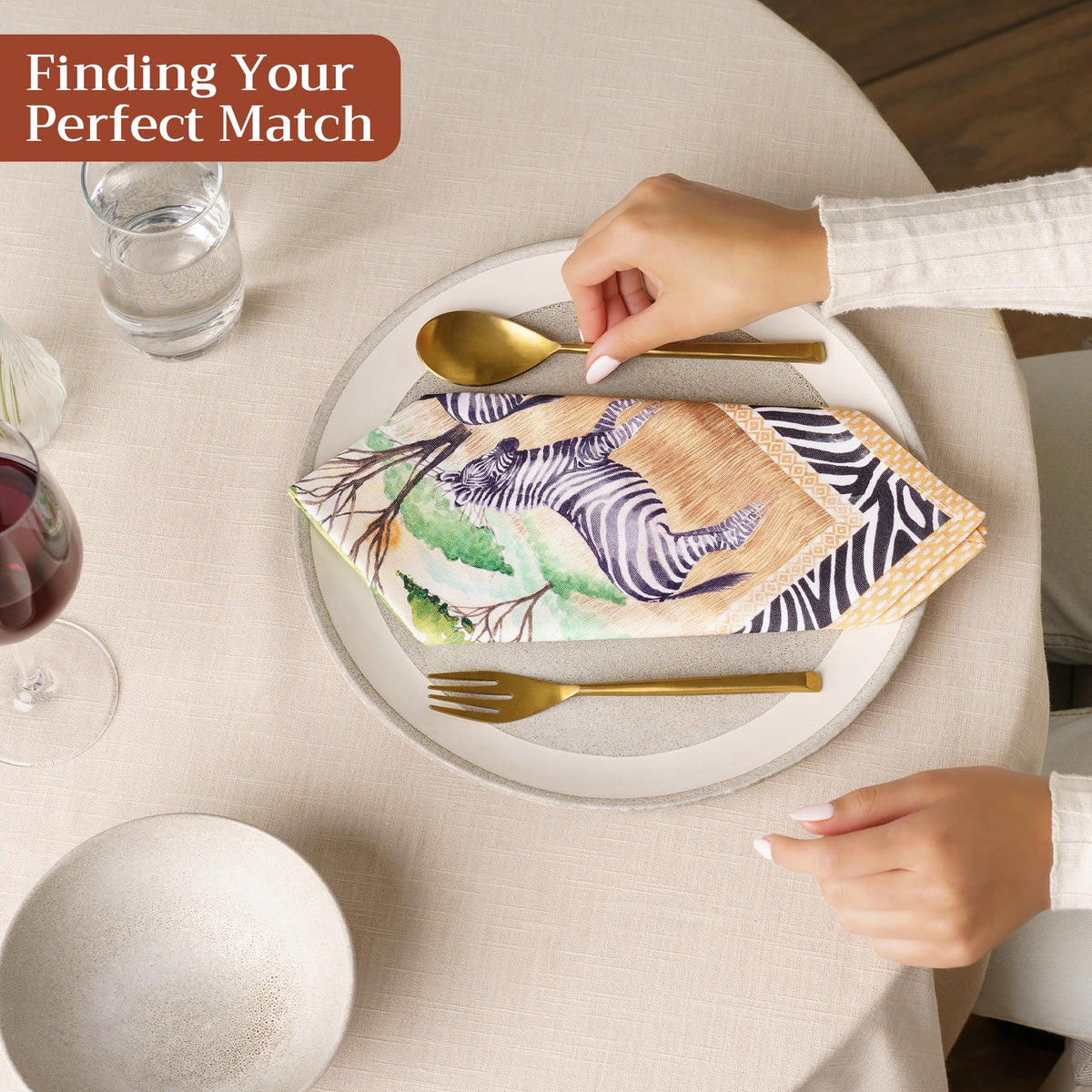 Zebra Life Napkins