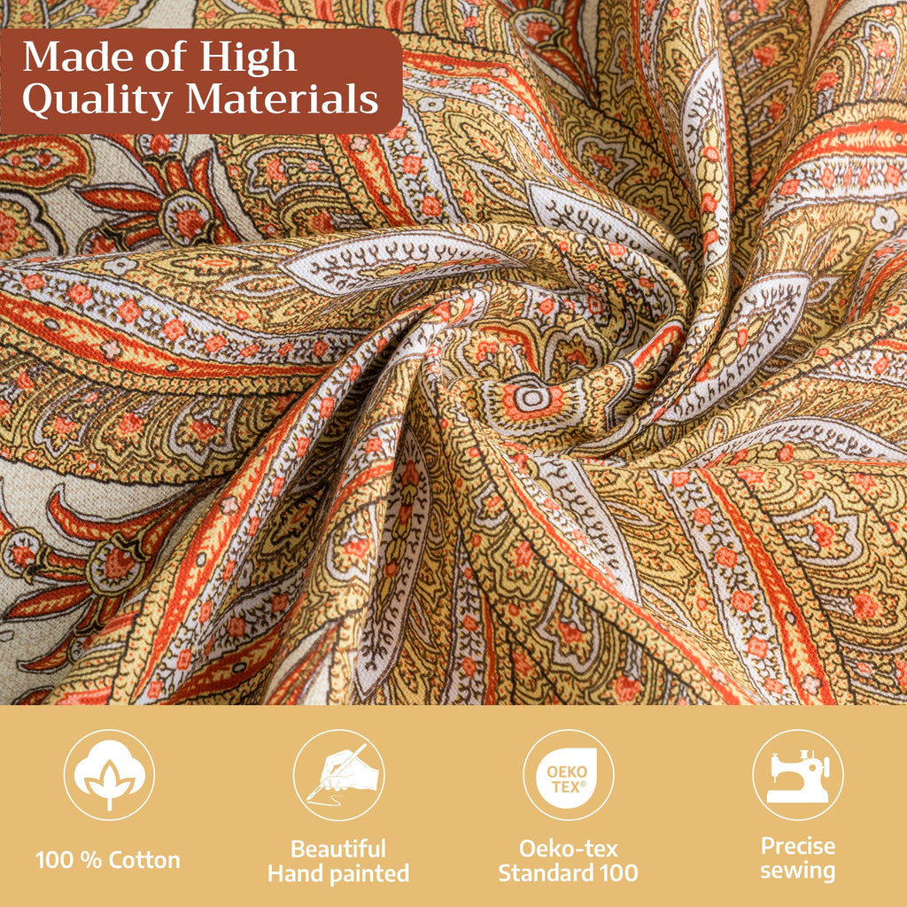 Kashmir Paisley Tablecloths