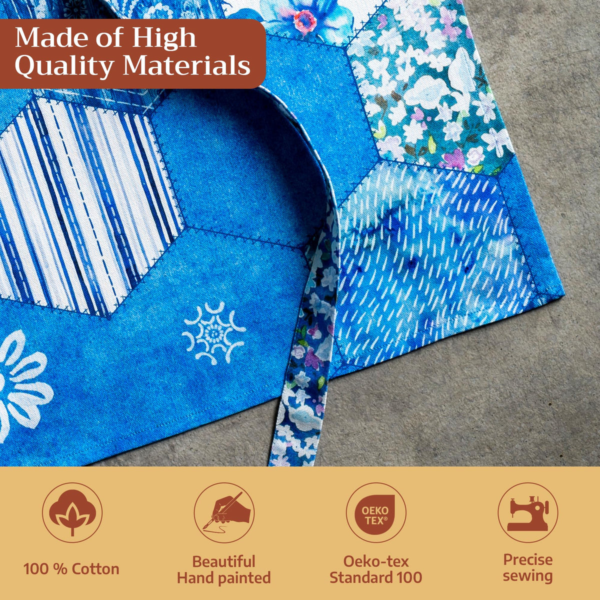 Summer Blues Apron