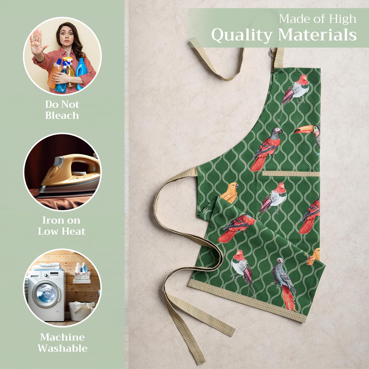 Tropical Birds Apron