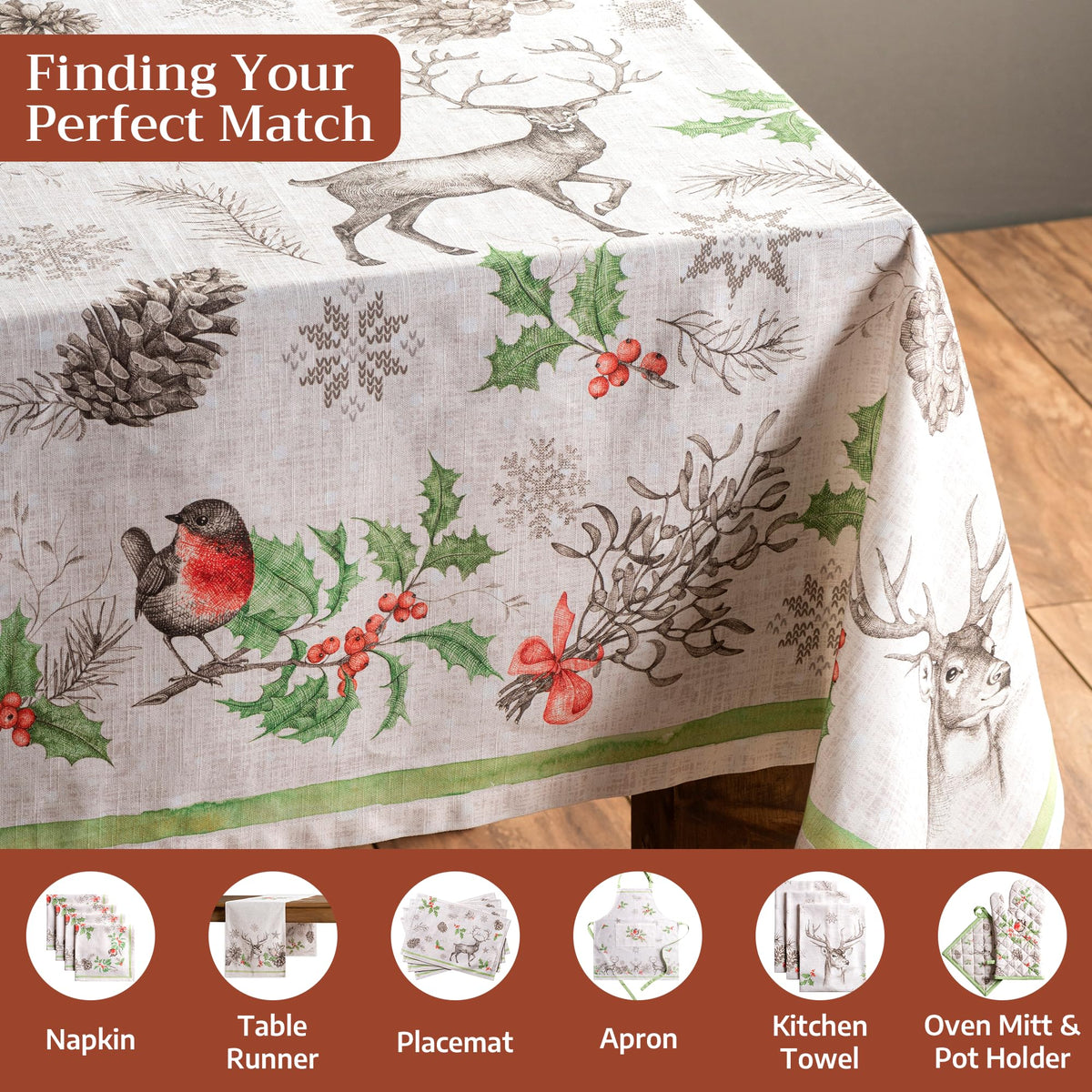 Christmas Dew Tablecloths