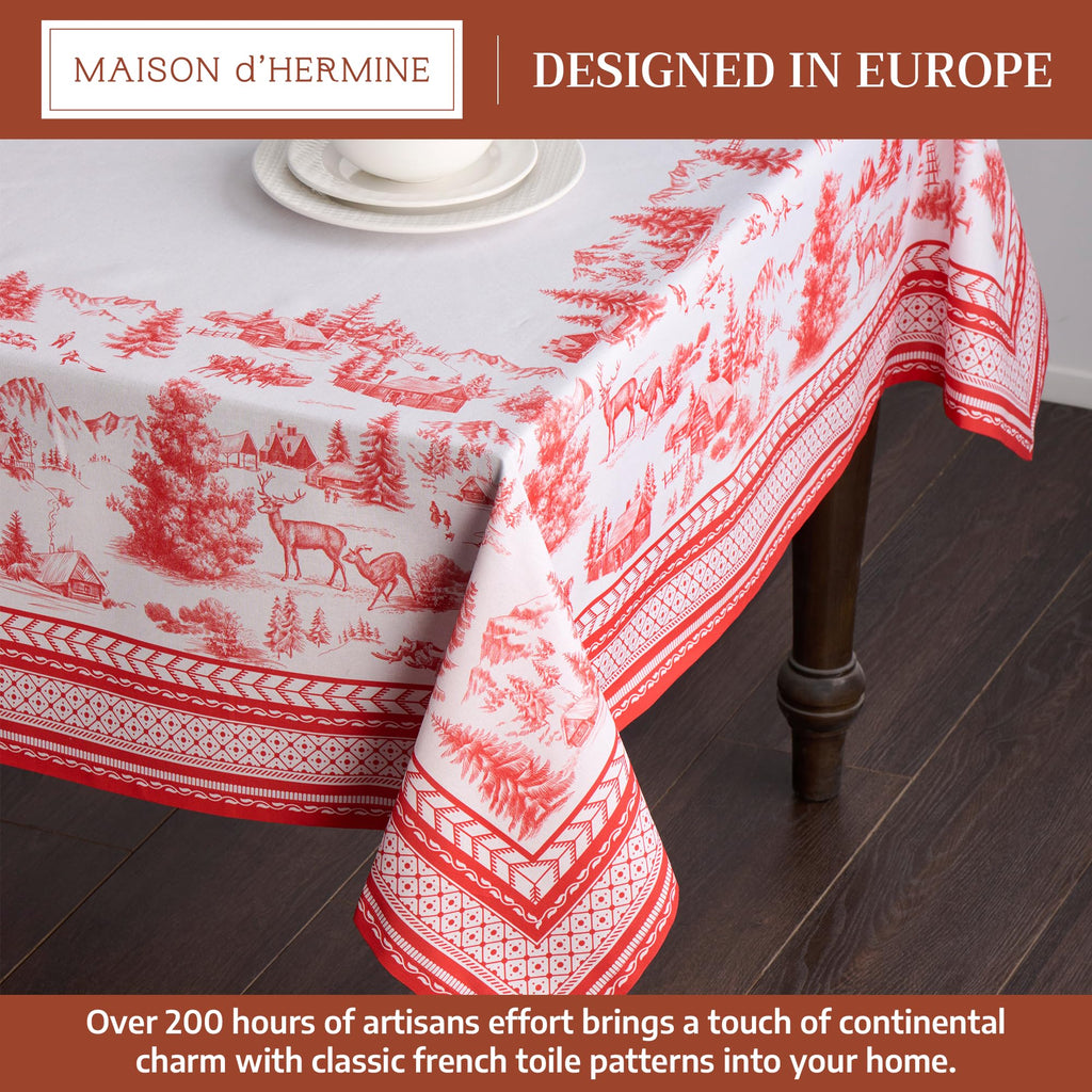 Winter Jouy Tablecloths