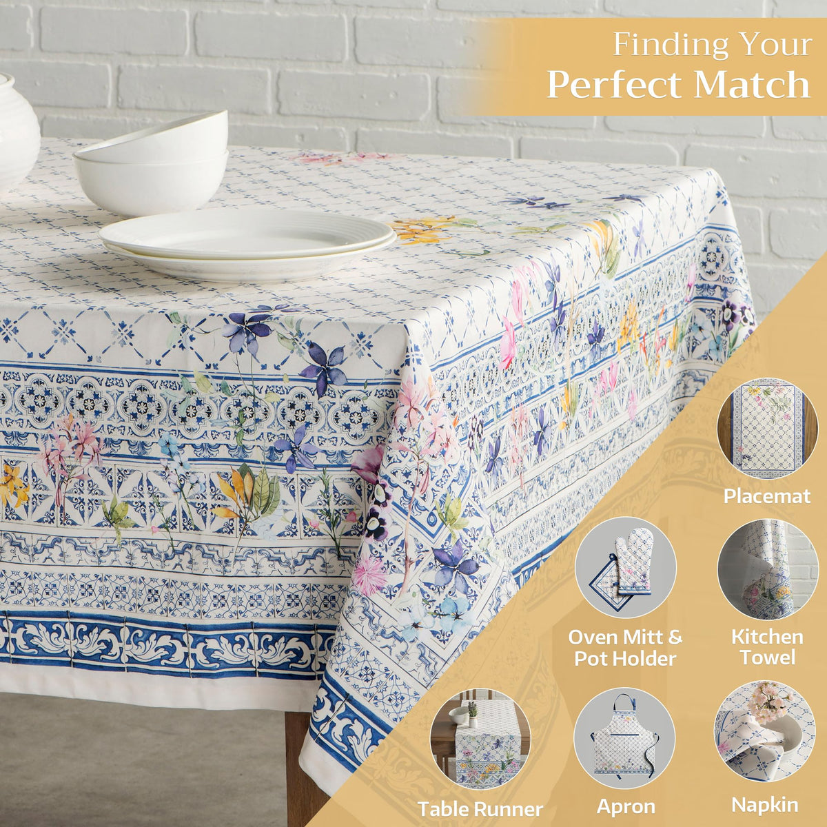 Faience Tablecloths