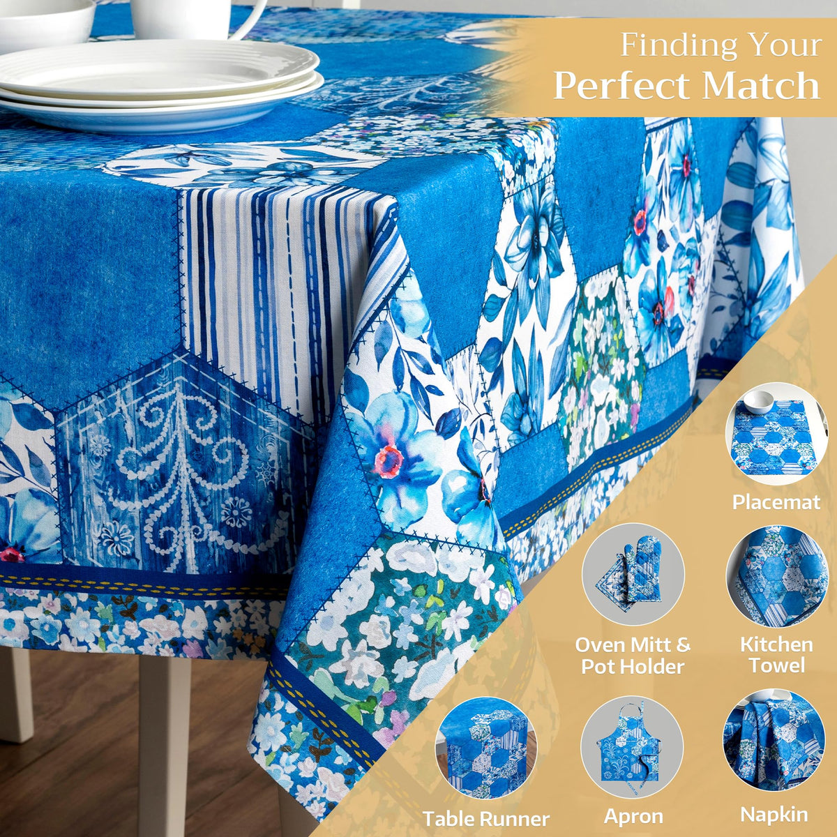 Summer Blues Tablecloths