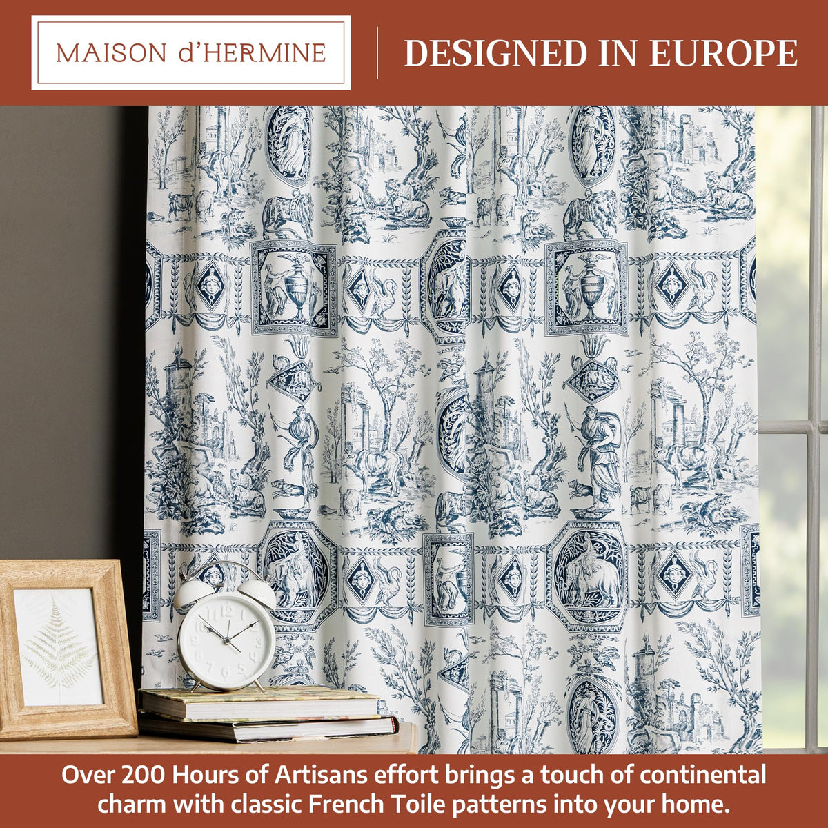 Medallions De Diane Curtains