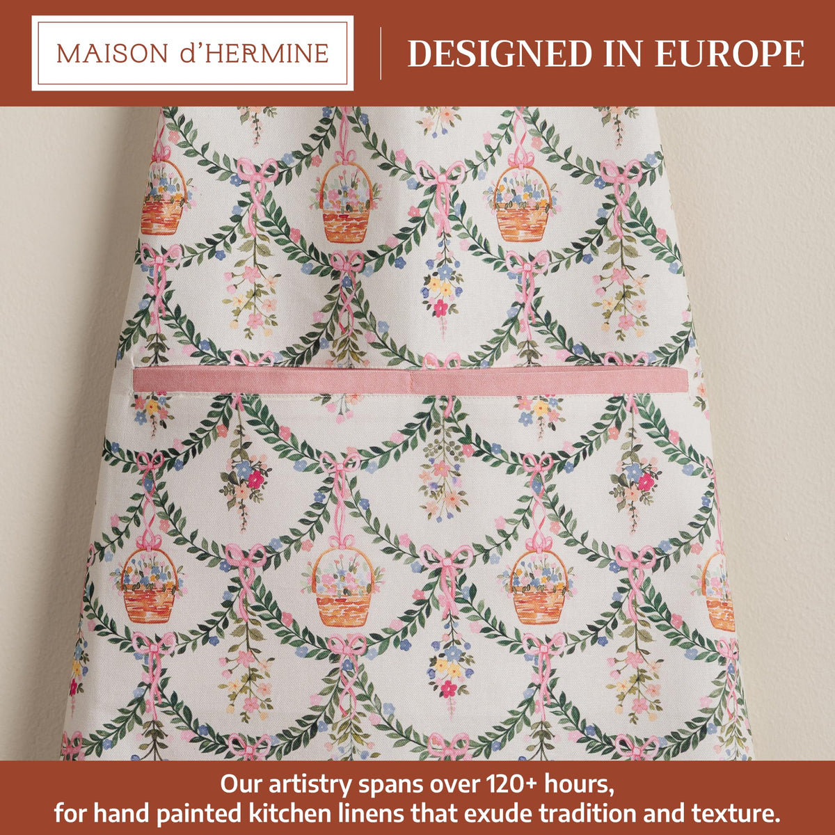 Les Bouquets Apron