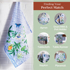 Passiflora Kitchen Towels