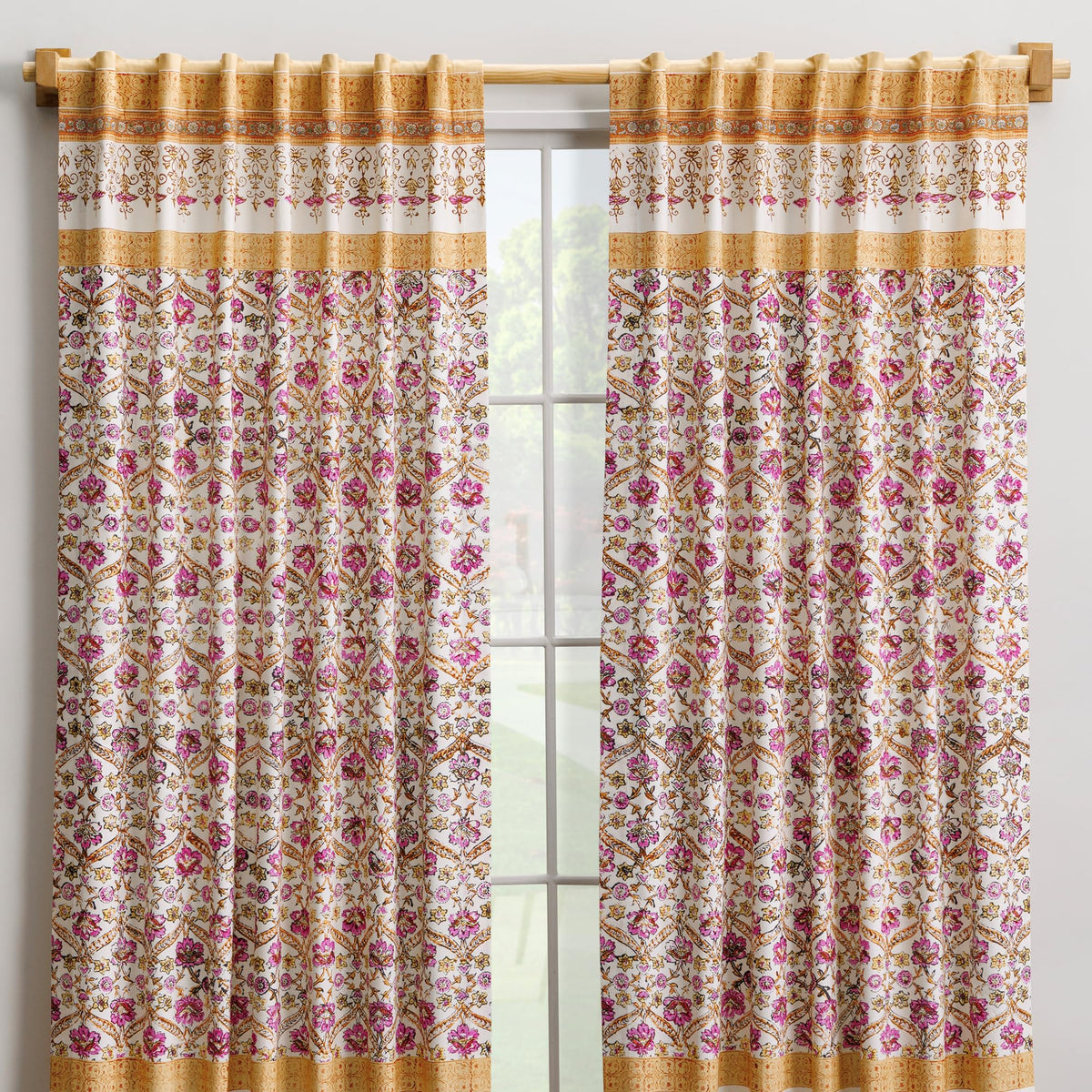 Loriol (Block) Curtains